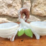 Old opaline salt shaker