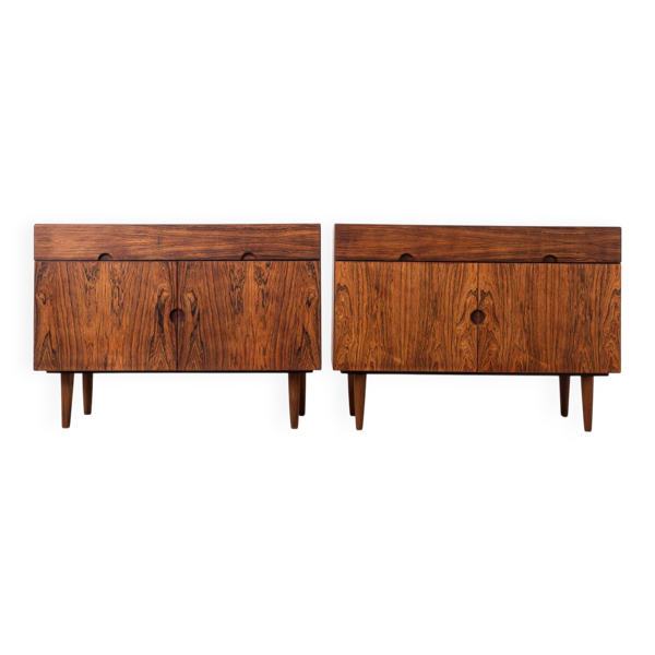 Paire de cabinets Mid Century Modern par H. W. Klein pour Bramin, Danemark