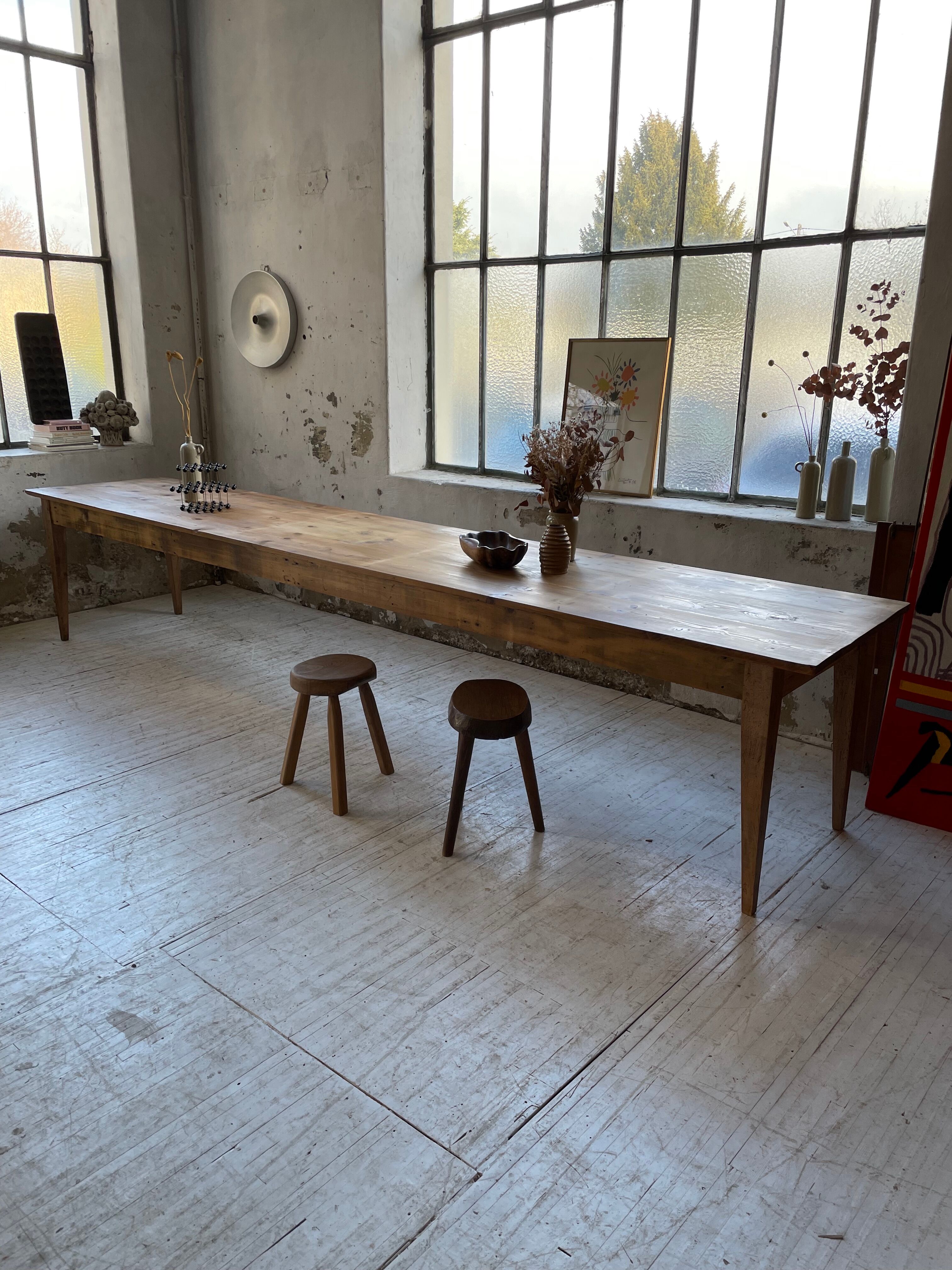 Farmhouse table beech pine XL 4m