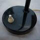 Small desk lamp articulated in black metal, vintage 1960