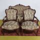 Rococo salon set in walnut, 19th century