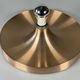 1960s 1970s Disc Wall Lamp by Teka Germany Space Age Design Aluminum Metal