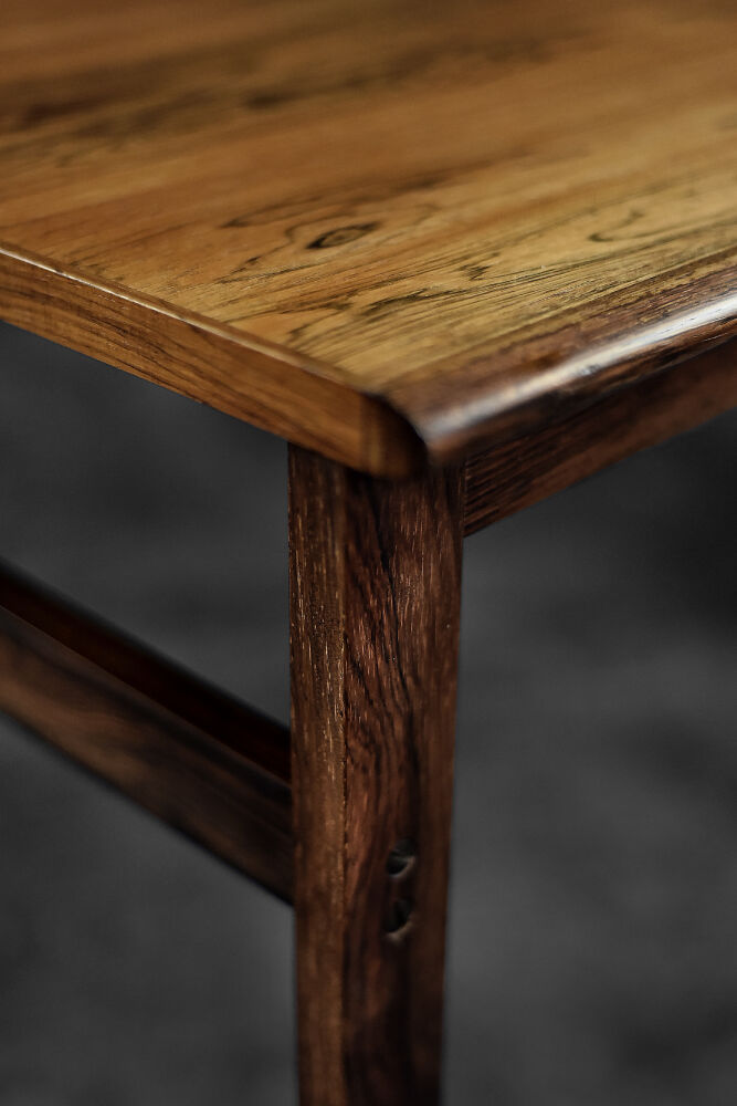 Danish coffee table in rosewood Capella by Illum Wikkelsø