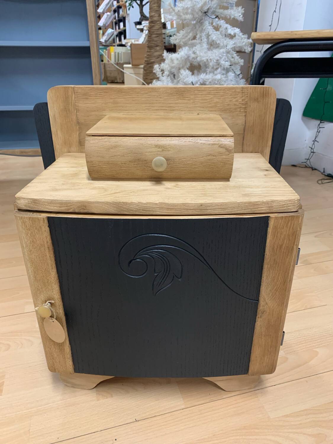 Art deco style bedside table