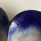 Ceramic shell-shaped bowl by Pol Chambost, signed, 1960.