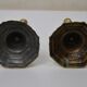 Pair of torches - Bronze chandeliers base with sides