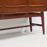 Teak Highboard by Svend Aage Madsen for K. Knudsen & Søn 1950s