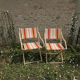 Fauteuils jardin vintage