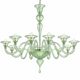 Chandelier en verre de Murano Rigadin par Simoeng pour Simoeng