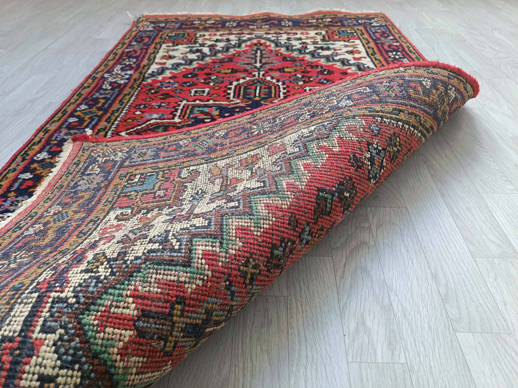 Handmade Heriz Persian carpet