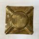Old brass ashtray