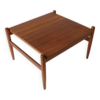 table basse scandinave vintage design 1960 en teck années 60 70 ALF SVENSSO