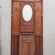 Wardrobe cabinet oak mantel in early XX °