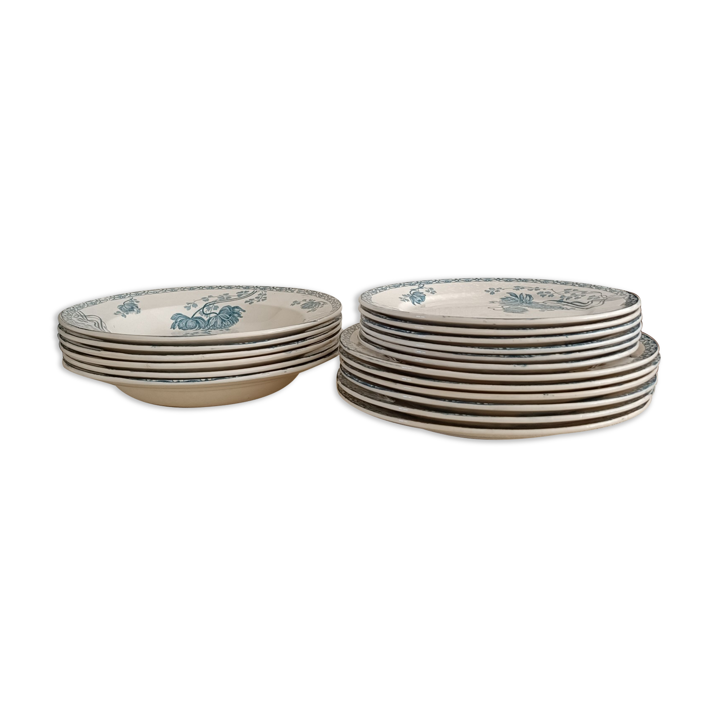 Serving part 18 plates model Royat de Sarreguemines