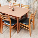 Scandinavian table extansible