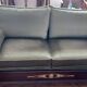 Banquette style Empire en acajou