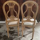 Pair of Louis XVI chairs