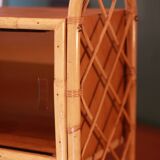 Bamboo display shelf