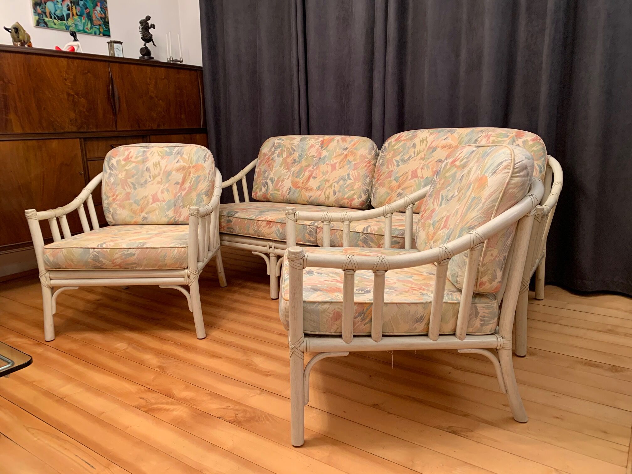 McGuire sofa, USA, 1970s