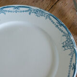 Antique dessert plates-iron ground