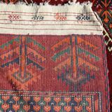 Turkmen Kizil-ayak Bukhara Rug: 2.65 X 1.85 - Handmade