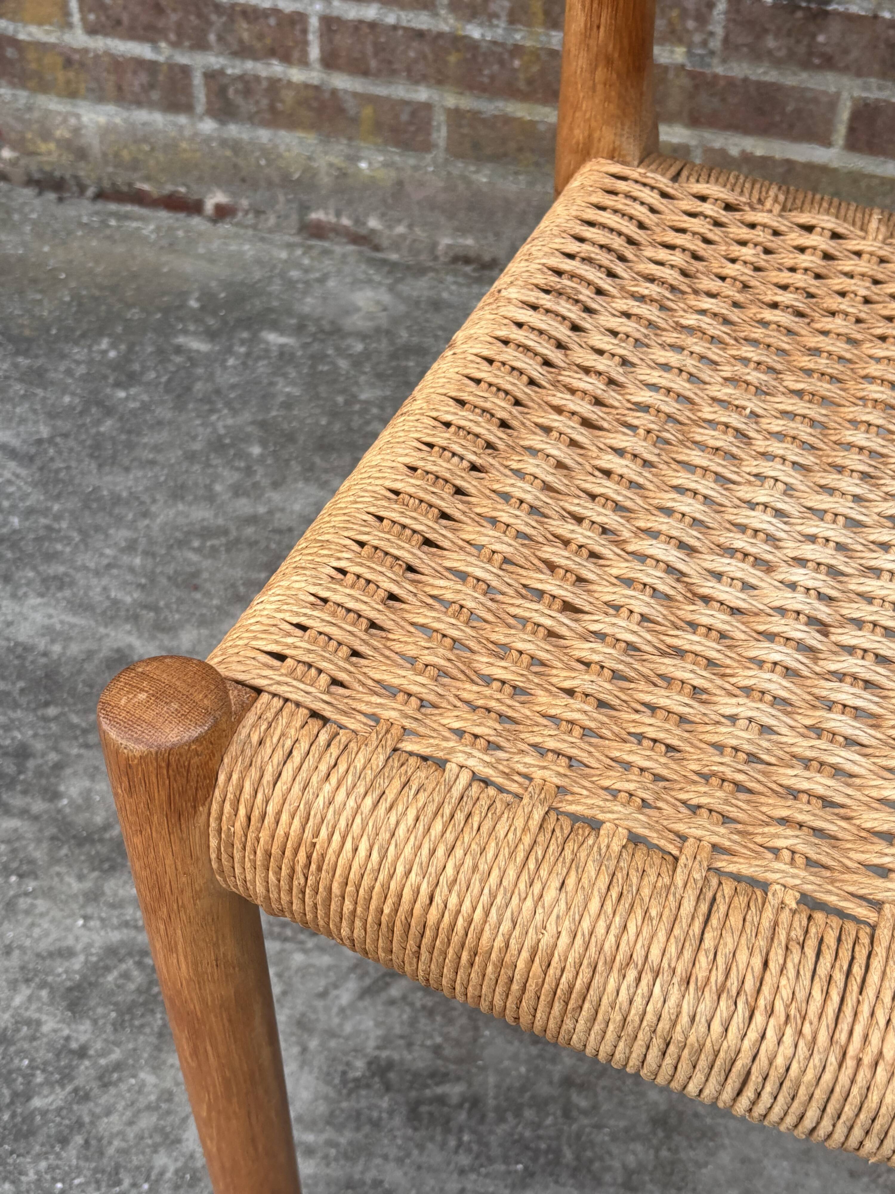 Mid Century Niels O Moller Chair model 84 Danish Design