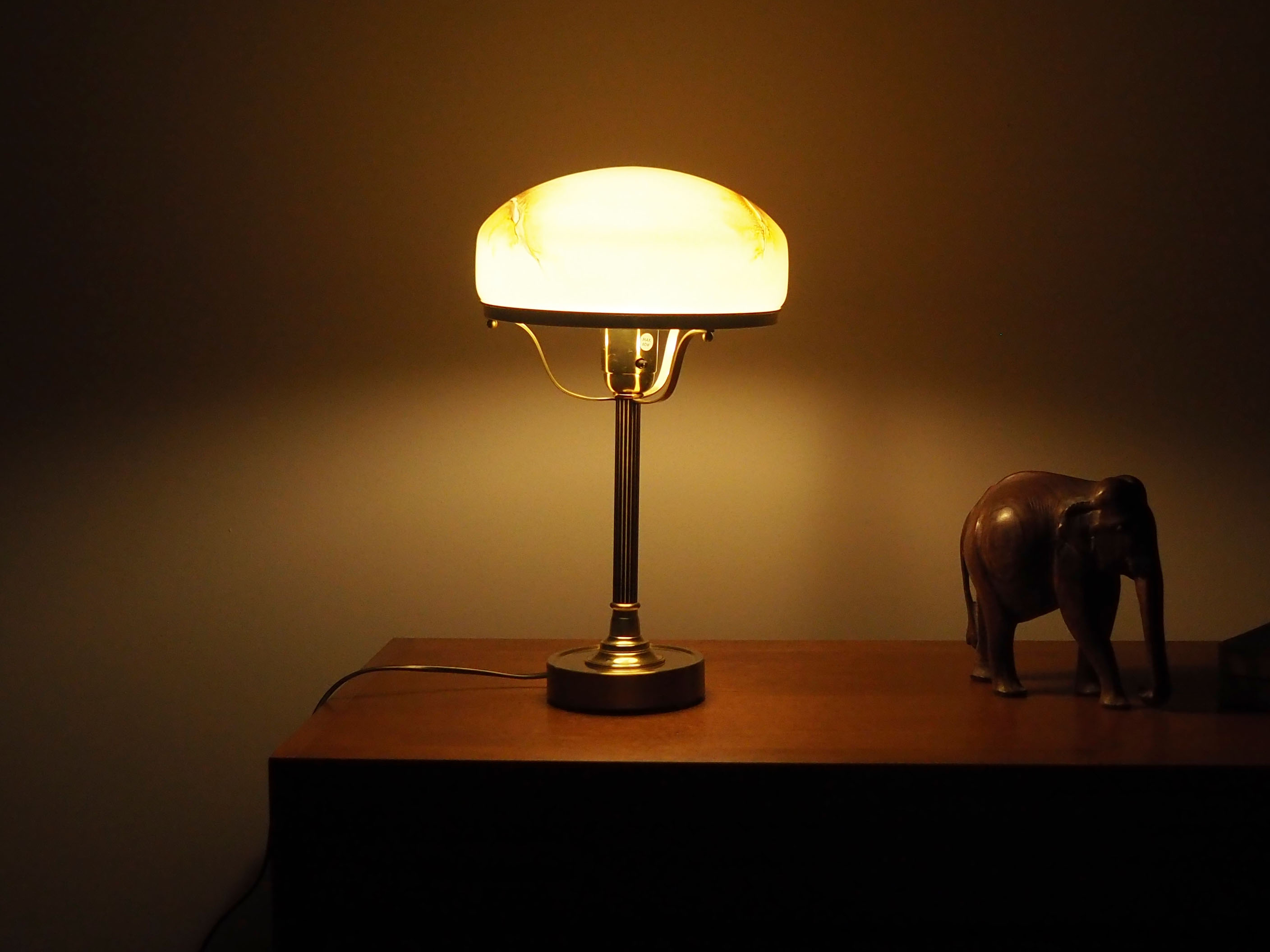 Lampe de bureau, design danois, années 1970, fabriquée au Danemark