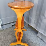 Pair of bedside tables in antique marquetry Louis XVl