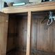 Solid oak wardrobe