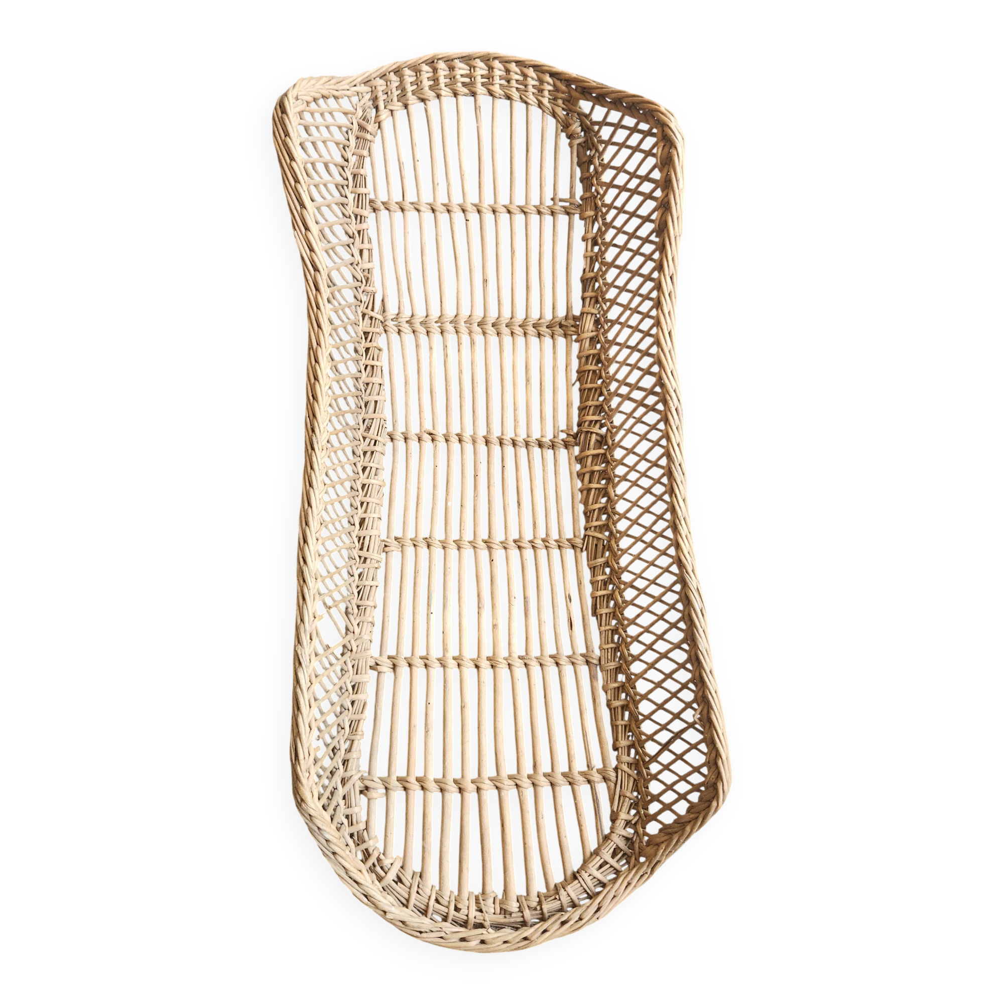 Vintage wicker basket