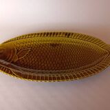 Sarreguemines fish dish in slip