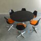 Space Age dining set by Maurice Burke for Arkana