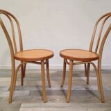 Pair of bentwood bistro chairs