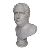 Vitellius plaster bust 60cm th mid 20th century
