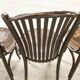 Set of 6 chairs Bistrot Baumann ref 22 curved wood