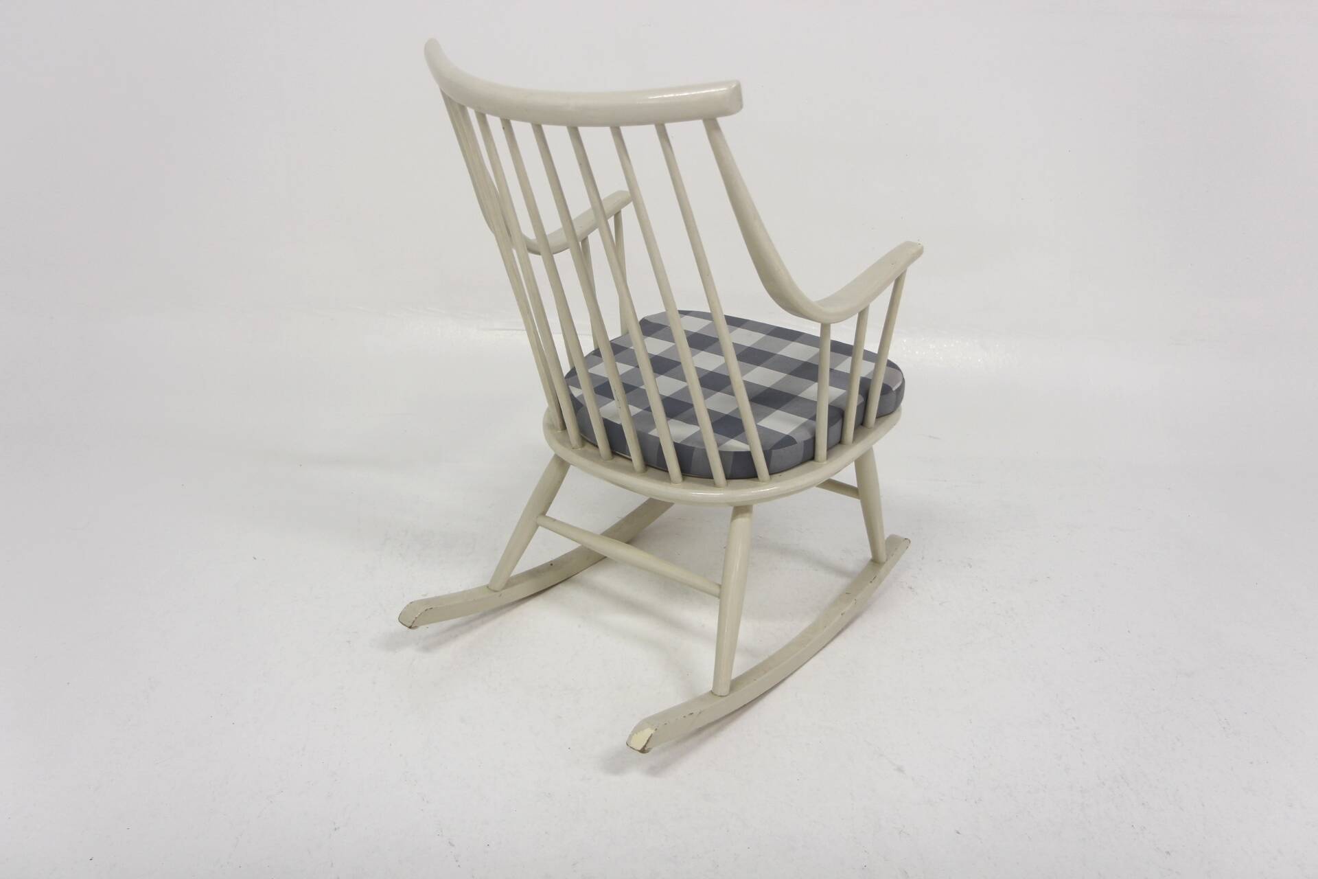 Scandinavian rocking chair "Bohem", Lena Larsson, Sweden, 1960