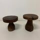 Brutalist mushroom stool