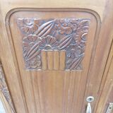 Old furniture bahut buffet mahogany art deco