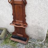 free-standing locker room in solid oak 1900