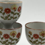 Flowered ceramic shells