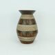 1950's akru keramik mid century VASE sgraffito decor model 10 30