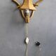 Lampe murale en bambou bohème Français, années 1950