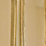 19th century Baroque Rococo gilded mirror triptych