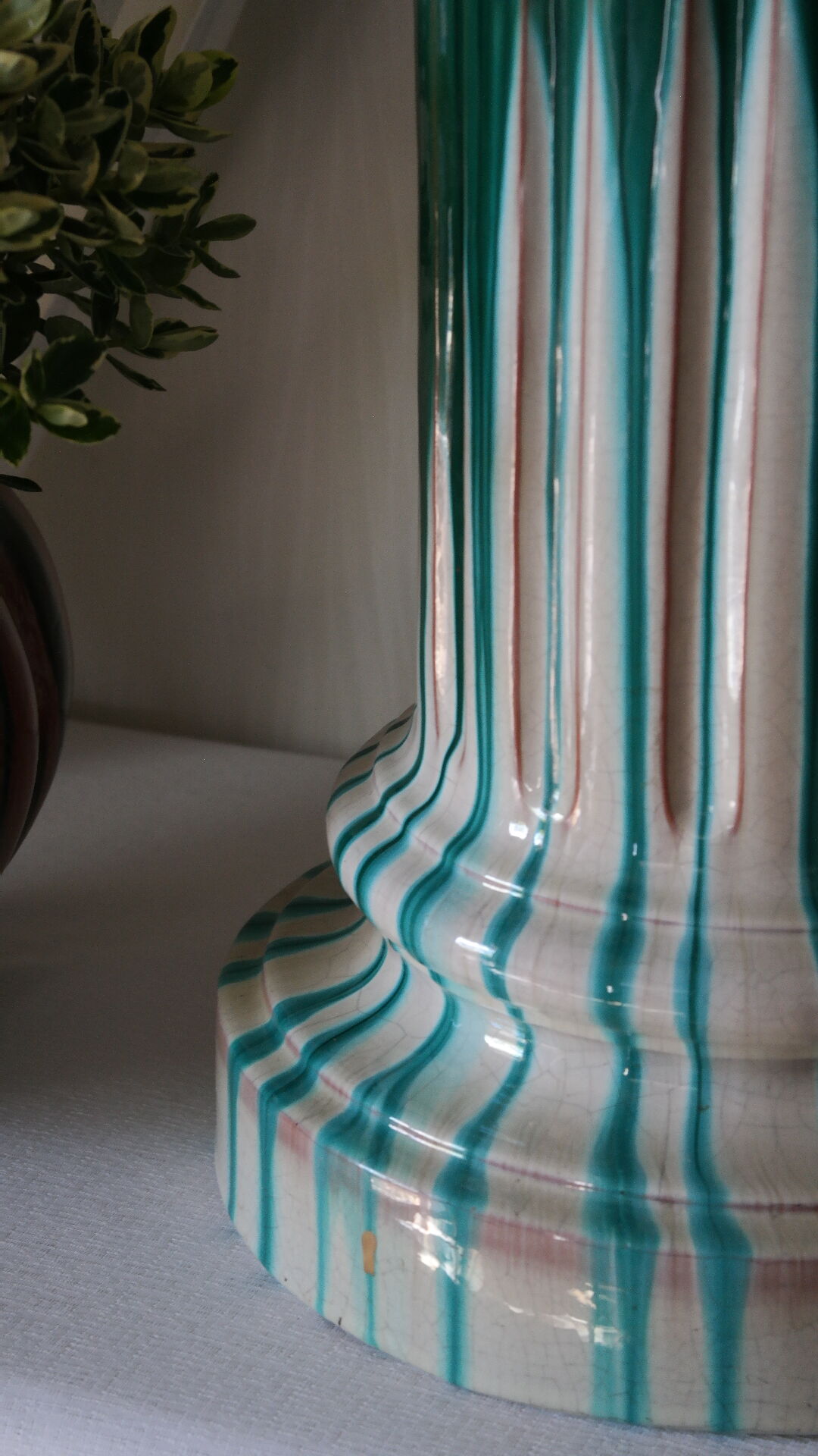 Colonne art nouveau style MASSIER