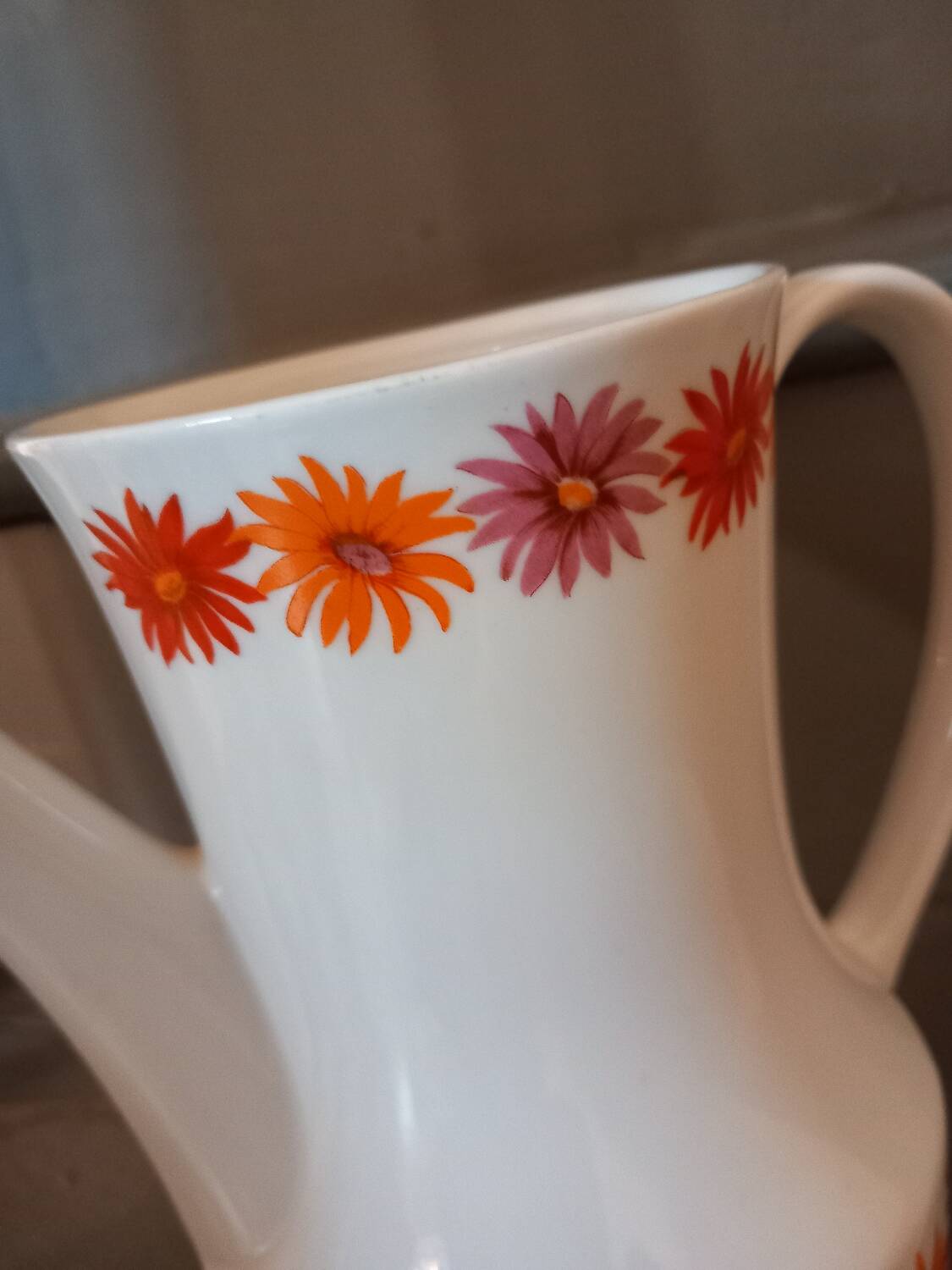 Vintage porcelain coffee maker