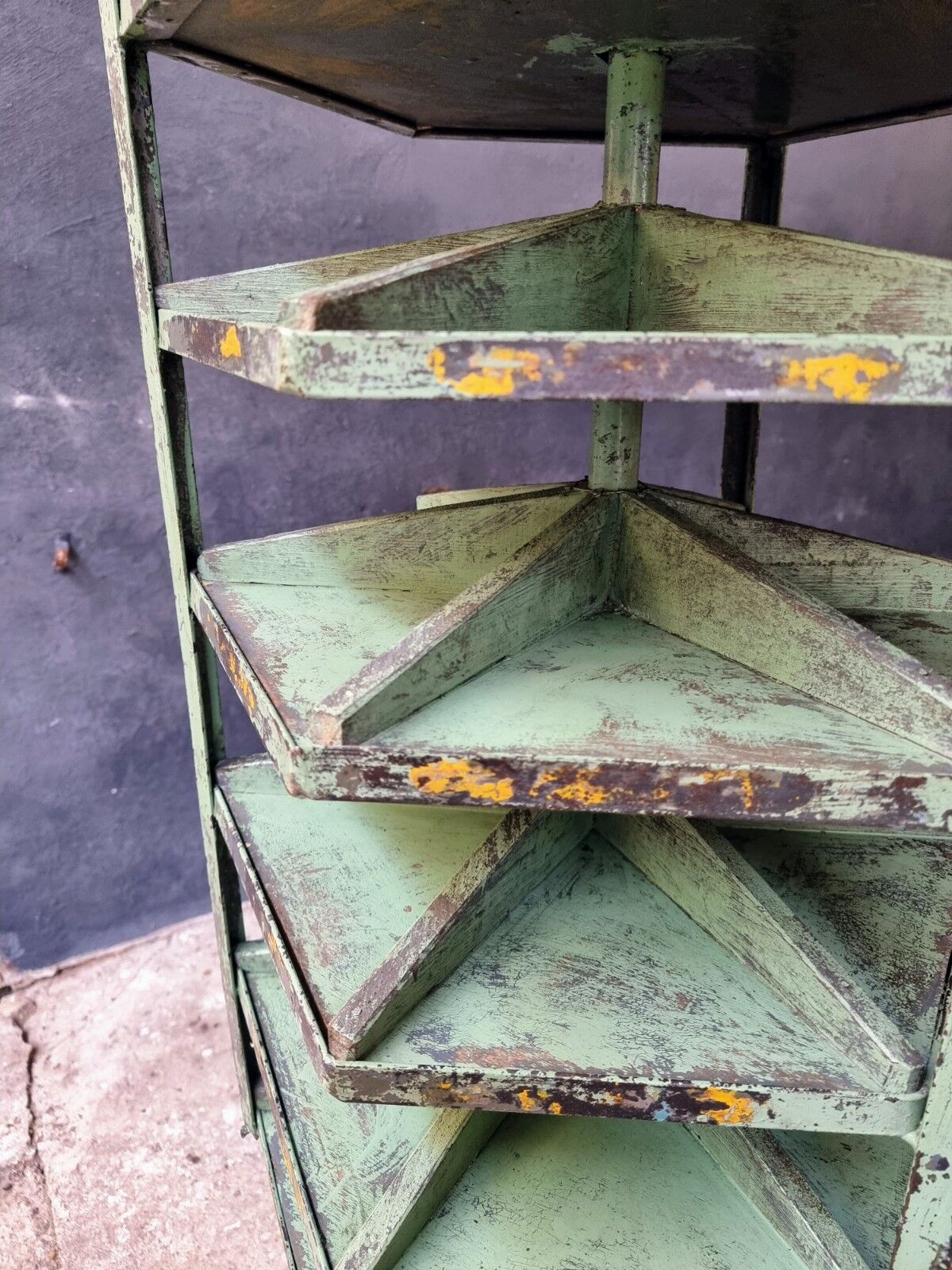 Support de stockage d'armoire de carrousel industriel du garage