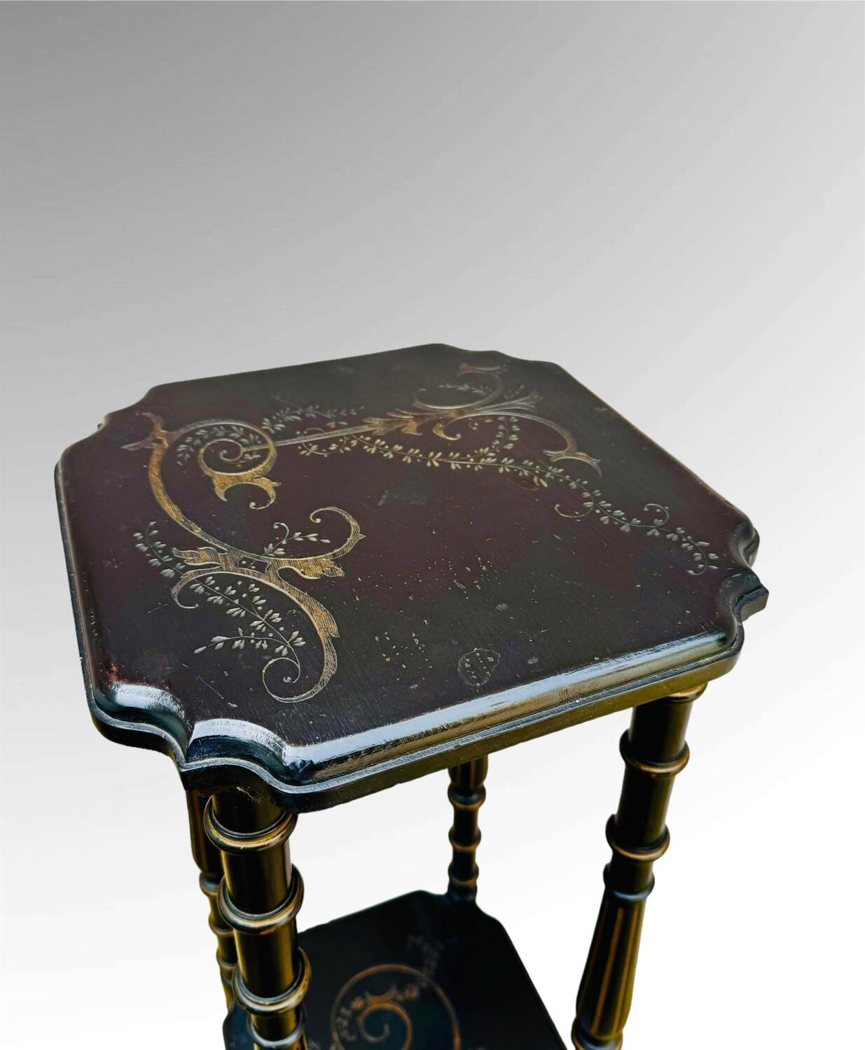 Large Napoleon III style armchair