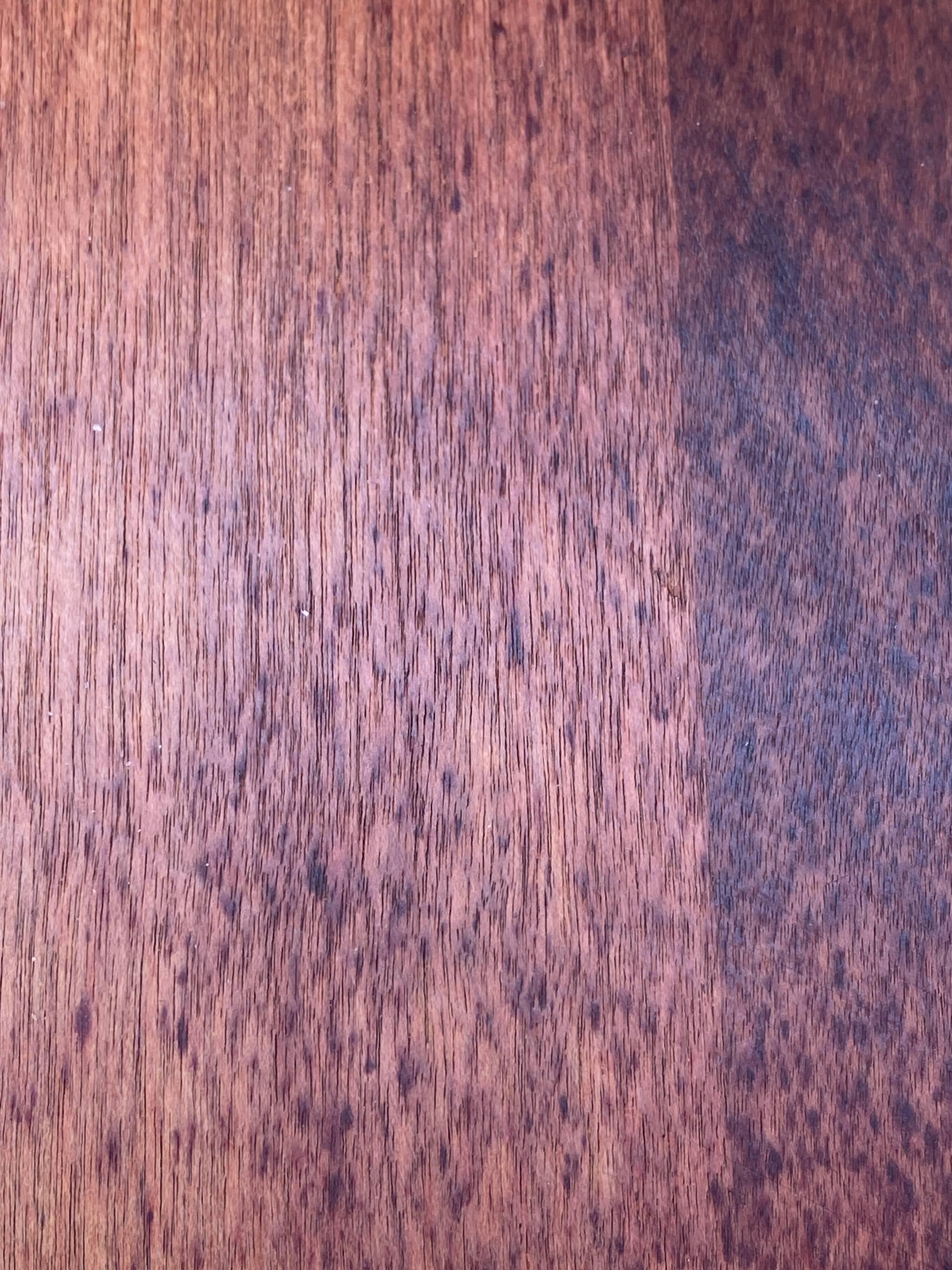 Exotic wood armchair