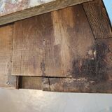 Louis XV dresser curved brown marble and bronze 1900