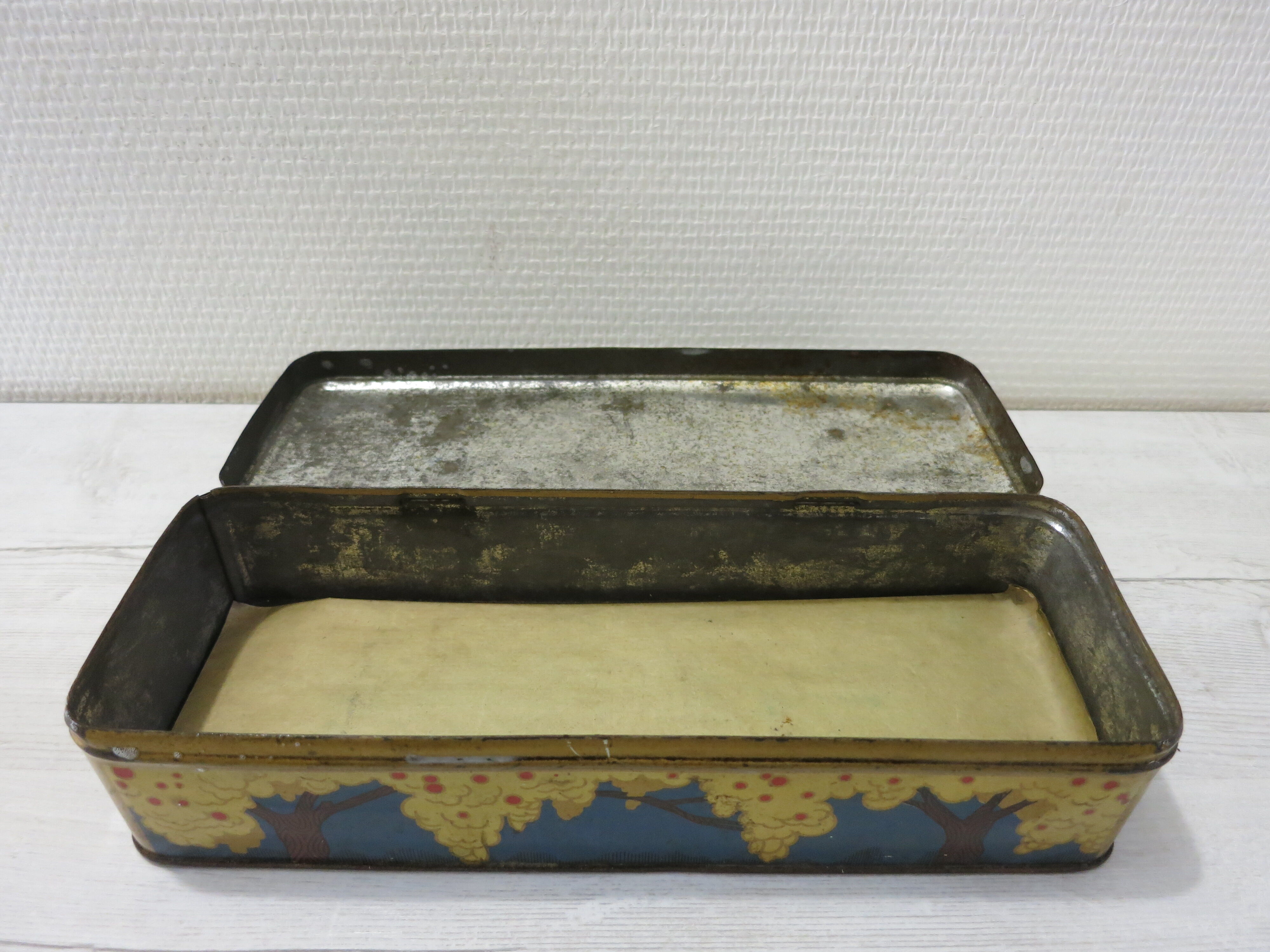 Lithographed cookie box